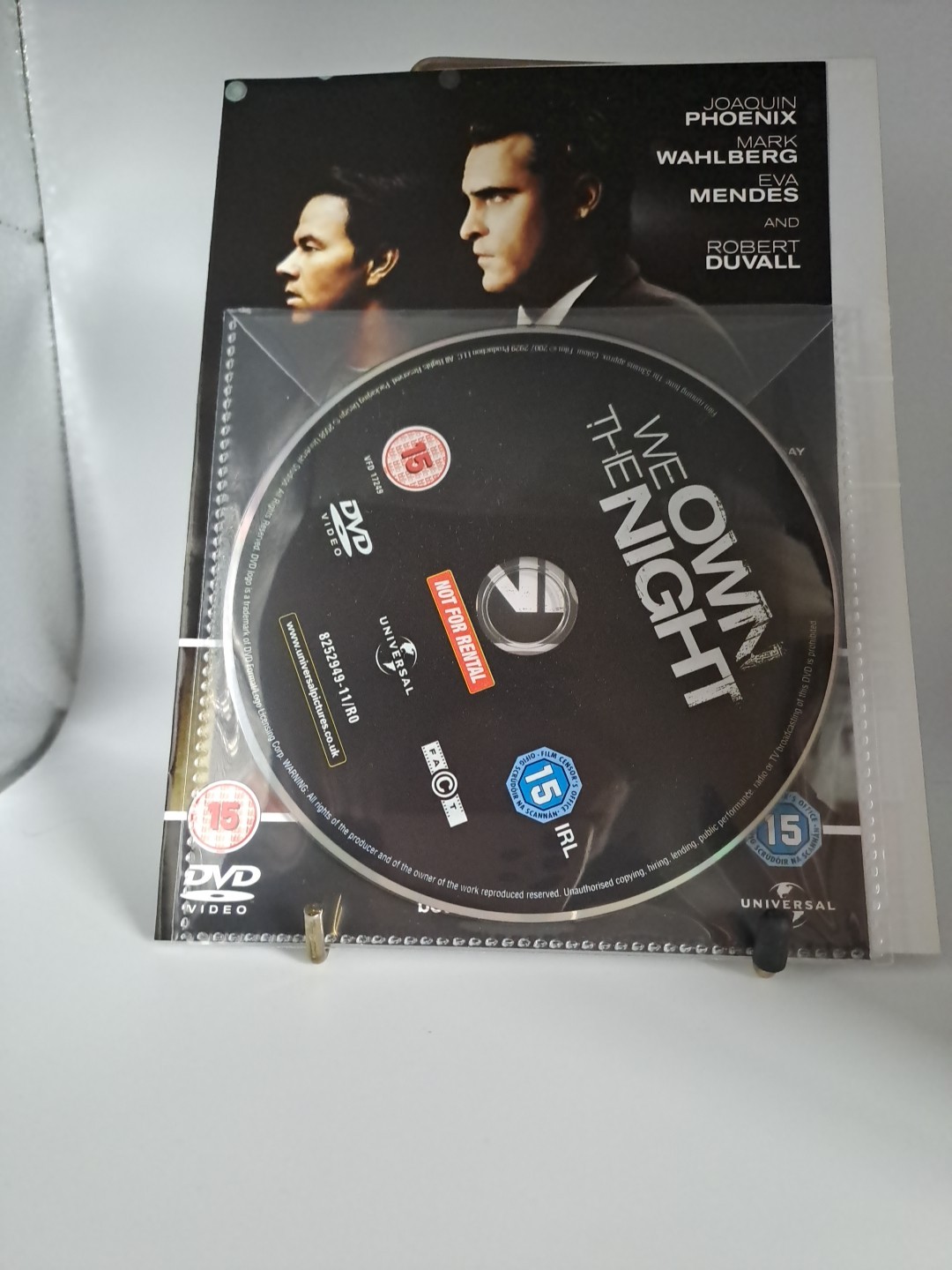 We Own The Night DVD Drama (2011) Kenneth Branagh Disc Only