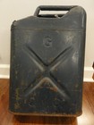 Vintage US Military 5 Gallon Metal Gas Can Q.M.C.  Jerry Can Screw-on Cap Green — photo 6