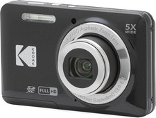 KODAK PIXPRO FZ55-BK 16MP CMOS Sensor Digital Camera 5X Optical Zoom 28mm Wide