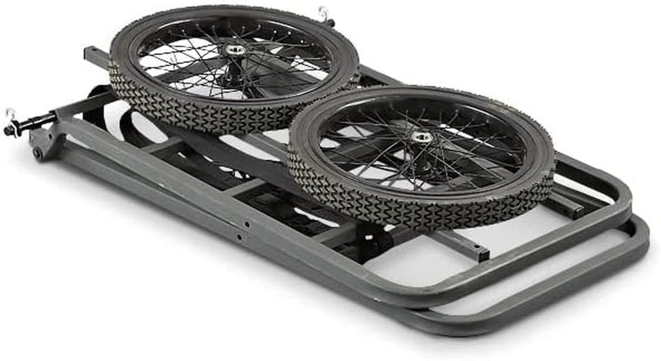 Carro de juego de aluminio camión de ciervos transporte de árboles equipo de caza con ruedas Foto 2 de 4