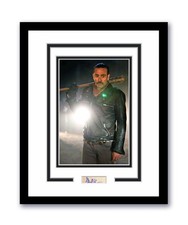 Walking Dead Negan Jeffrey Dean Morgan Autographed 11x14 Framed Photo ACOA