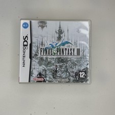 GIOCO Nintendo DS Final Fantasy III Completo PAL ITA