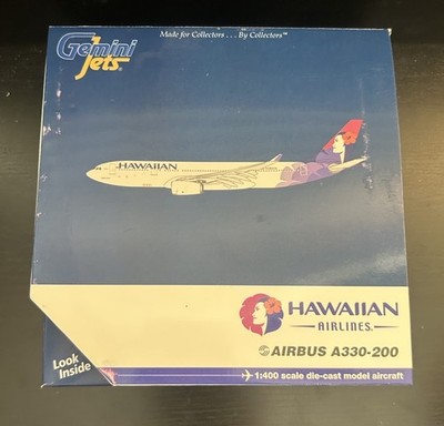 GeminiJets 1:400 Hawaiian Airlines Airbus A330-200 N380HA GJHAL997