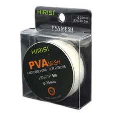 2023 New PVA Mesh PVA Mesh 25mm*5m/Roll Carp Fishing Fishing Bait And Hook Bait