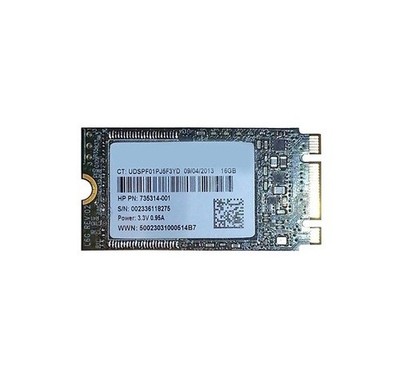 Solid State Drive HP 735314-001 16 GB Internal Solid State Drive - M.2 2242 - 6