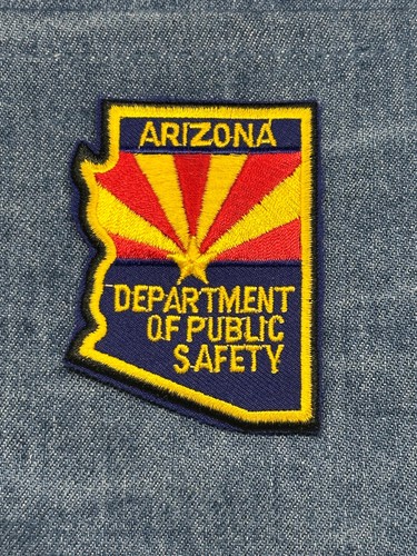 Arizona Dept of Public Safety Collectable Patch: Iron-On Bold Color - State