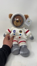 NASA APOLLO 14 SMITHSONIAN PLUSH BEAR GIFT SHOP SOUVENIR ASTRONAUT 13" TAG