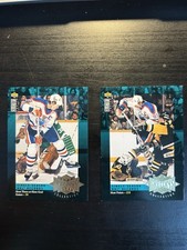 1995 Upper Deck Wayne Gretzky Record Collection #’s G4 & G12 Lot