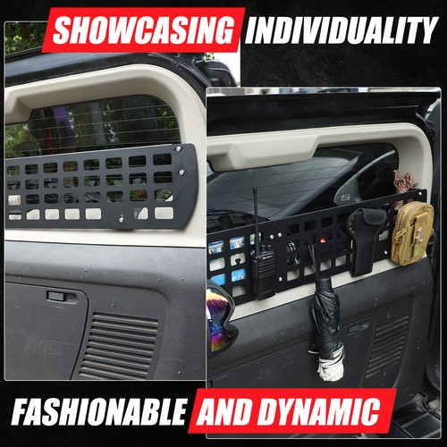 Tailgate Trunk Door Enclosure Storage Basket Molle Panel For Hummer H3 2005-2009 - Picture 14 of 24