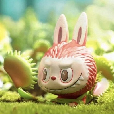POP MART  AUTHENTIC Labubu The Monsters Flower Elves Figure [ Venus Flytrap ]