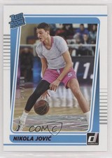 2022 Chronicles Draft Picks Donruss Rated Rookies Red /149 Nikola Jovic #10 1jy5