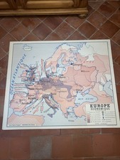 Ancienne Carte Scolaire Rossignol Montmorillon Afrique Économique Europe Deco