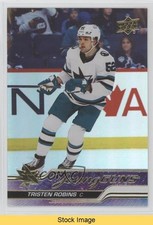 2023-24 Upper Deck Series 1 Young Guns Silver Foil Tristen Robins #223 READ z6b