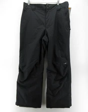 Eastern Mountain Sports Snow Pants Men Large Black EMS System Three Ski NEW