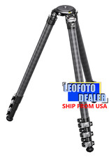 Leofoto LMR-324CL Carbon Fiber Tripod with 75mm Video Bowl Platform and Bag