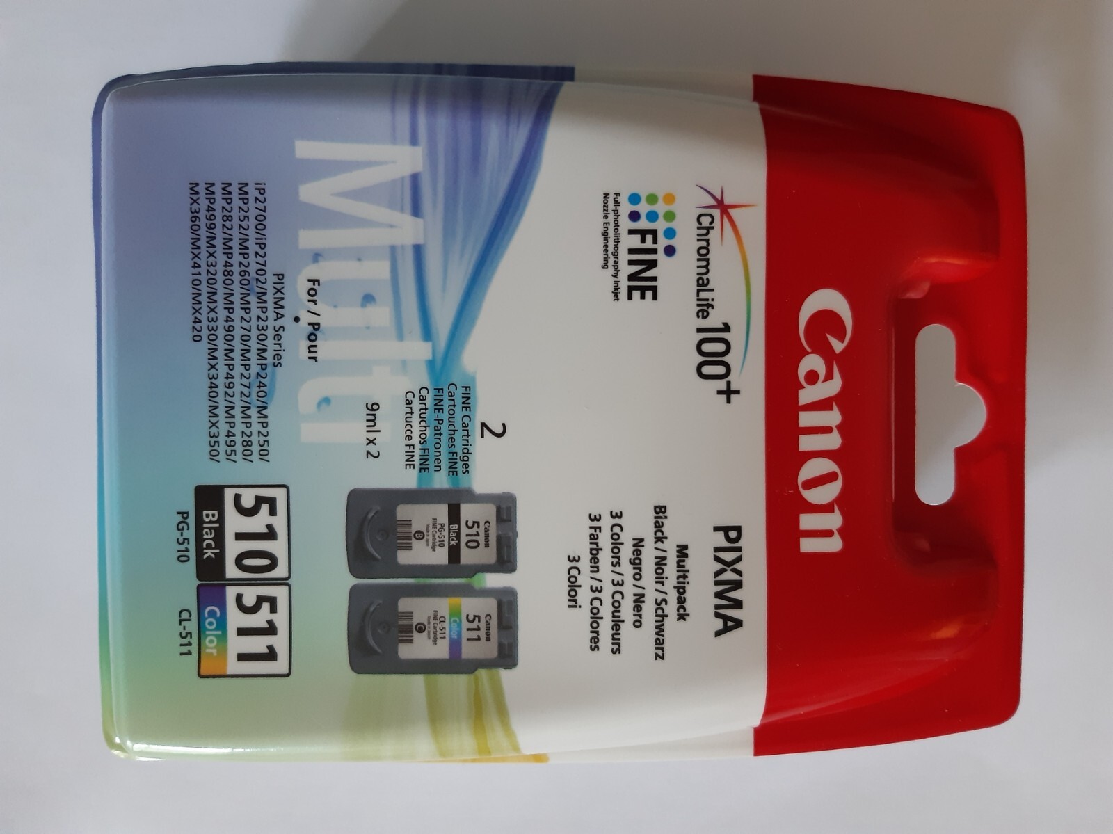 Canon PG-510/CL-511 Tintenpatronen - Multipack (2970B010) 4058531999924 ...