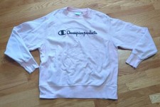Vintage Champion Reverse Weave Peach Pink Crewneck Sweatshirt Pullover Large