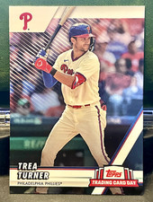 2024 Topps Trading Card Day NTCD Phillies Stadium Giveaway Trea Turner #PHI-6