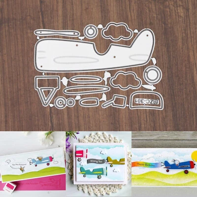 Build a Plane w Clouds Cutting & Embossing Dies – Vintage Air Transportation