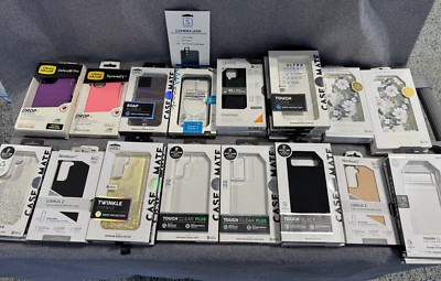 Mixed Lot of 26 Premium Phone Cases iPhone Android Mixed Styles Bulk Wholesale