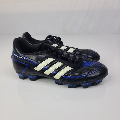 ADIDAS PUNTERO CRAMPONS DE FOOTBALL NOIR BLEU BLANC TAILLE