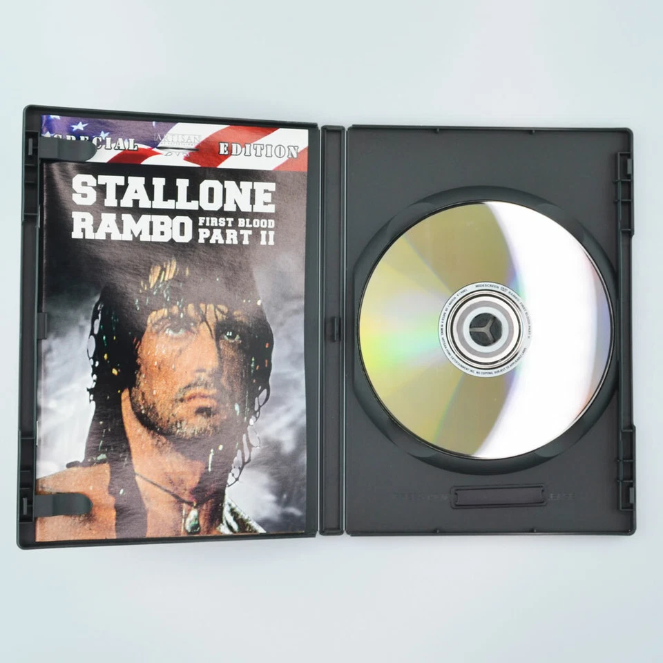 Rambo - First Blood Part 2 (DVD, 2002) Sylvester Stallone, Richard Crenna - Image 3 of 3