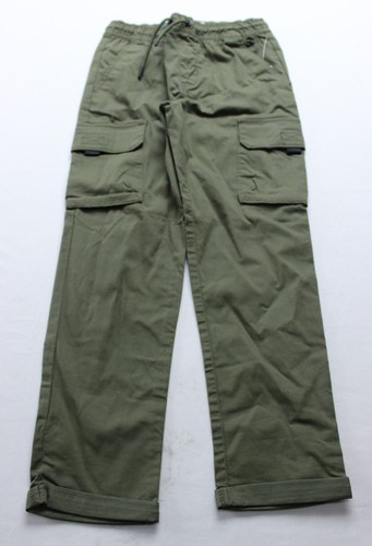 Old Navy Boy's Built-In Flex Tapered Tech Cargo Pants EJ2 Alpine Tundra Medium