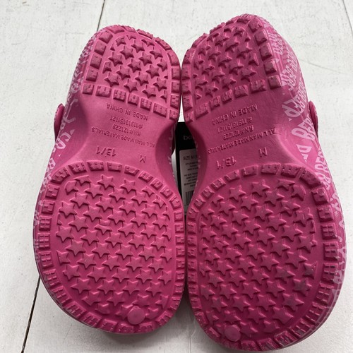 BeBe Girls Pink /White Bebe Logo Foam Clogs Youth Size M 13/1 NEW* - Picture 10 of 10