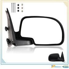 Side View Manual Door Mirror For Chevy Silverado 1500 1999-2006 Passenger Right Side View Manual Door Mirror For Chevy Silverado 1500 1999-2006 Passenger Right