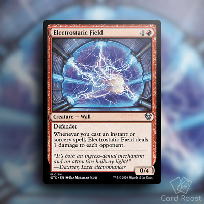 MTG Electrostatic Field 0164 Commander: Outlaws of Thunder