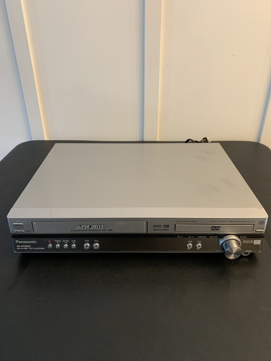 Panasonic SA-HT800V DVD/VCR Combo Recorder- 4 Head Prog. Scan