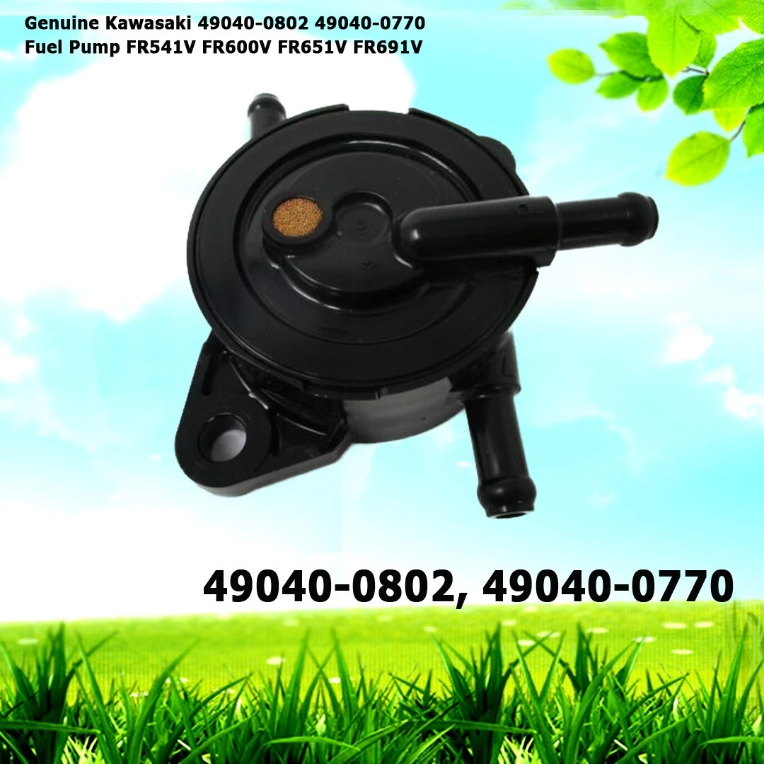 Genuine Kawasaki Fuel Pump 49040-0802 Fits FR600V, FR651V, FS481V, FS730V-1251293