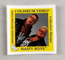 The Nasty Boys WWF Coliseum Video Collectors Stamp Wrestling Rare WWE