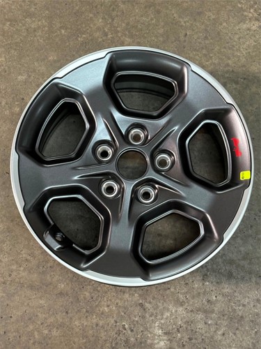 x1 Single New OEM '07-'24 Jeep Wrangler Gladiator 17" Dark Charcoal Wheel - 9236