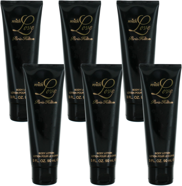 With Love By Paris Hilton For Women Combo Pack: Body Lotion 