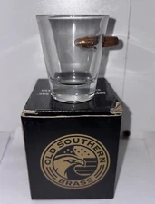 Old Southern Brass .308 Bullet Shot Glass