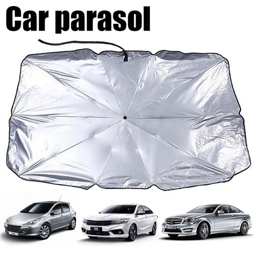 Ontel Brella Shield Analog Car Windshield Sun Shade Block UV Rays Model Large eBay