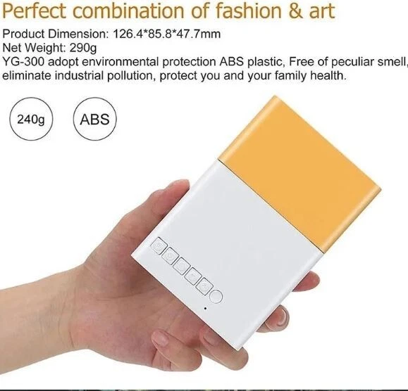 New MINI Projector Portable Home Theater Smart TV Laser Beamer 3D Cinema - Image 3 of 4