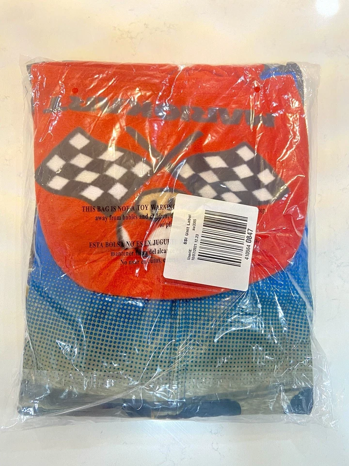 Super Mario Kart Pijama Una Pieza Traje Unión Sudadera con Capucha Disfraz Niños Talla 8 Nuevo con Etiquetas Foto 4 de 4