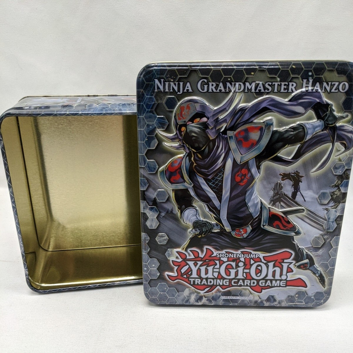 遊戯王 Collectible Tin 2012 忍者マスター HANZO EMPTY TIN** Yugioh Ninja Grandmaster Hanzo 2012 Collectible Tin | eBay
