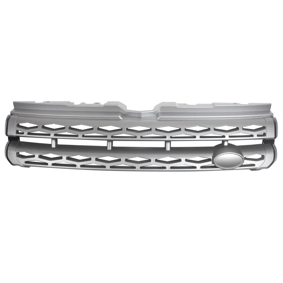 Parrilla de parachoques delantera plateada para Land Rover Range Rover Evoque 2012-2015 Foto 4 de 4