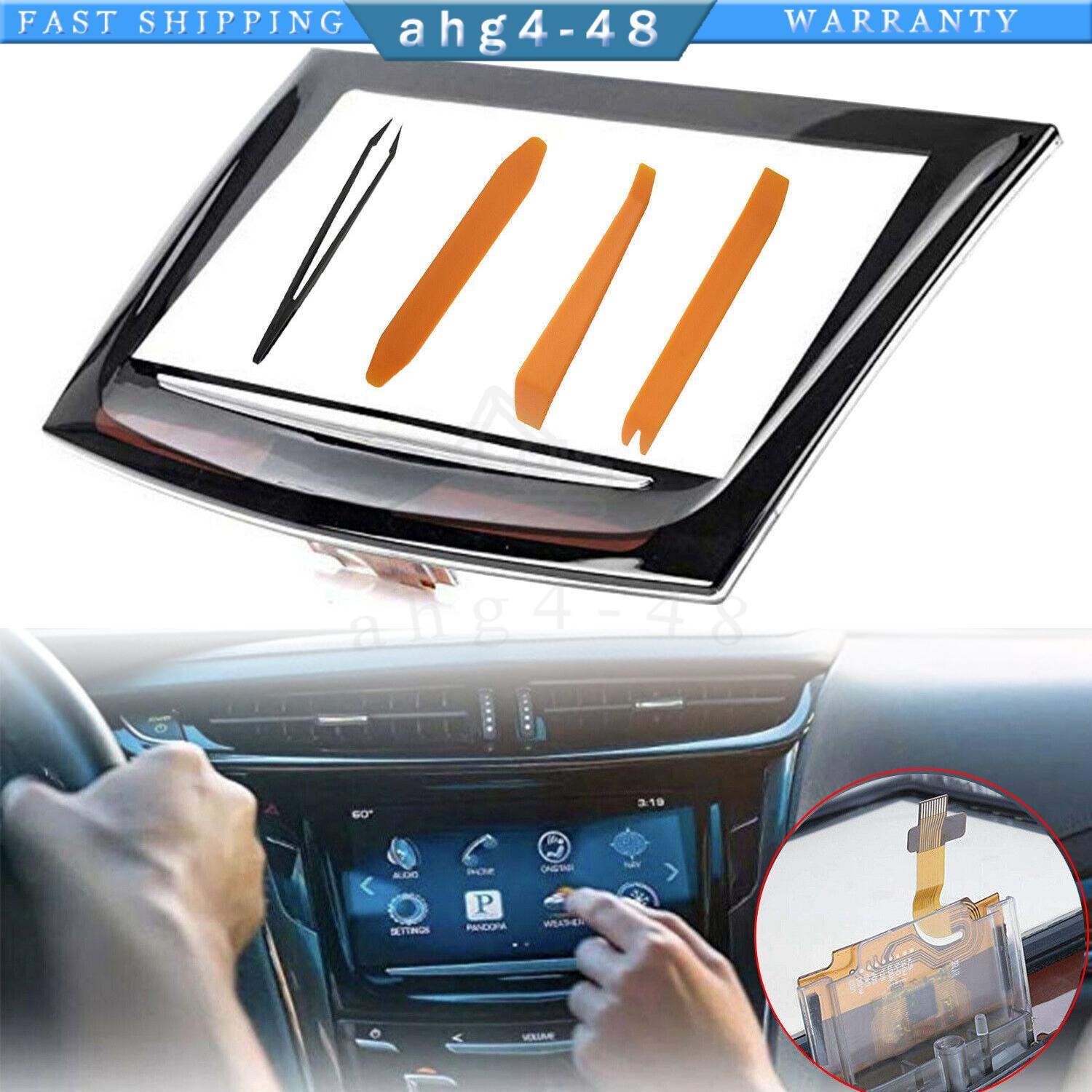 1PC Touch Screen Display with Tool for Cadillac ATS CTS XTS CUE System 2013 2016 2017 Model Replacement and Installation Kit