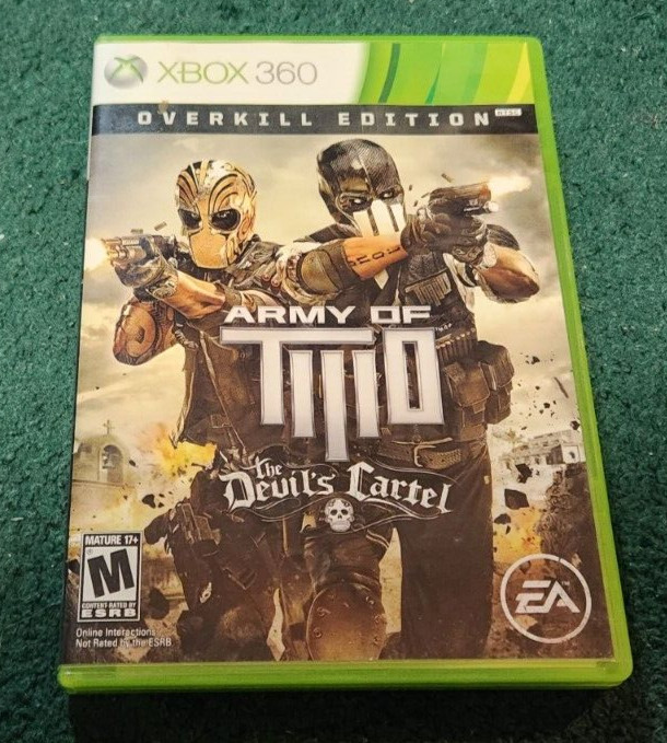  Army of TWO The Devil's Cartel - Xbox 360 : Electronic Arts:  Video Games