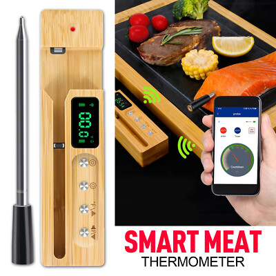 New Wireless Digital Smart Meat food Thermometer with Display For BBQ Oven Grill