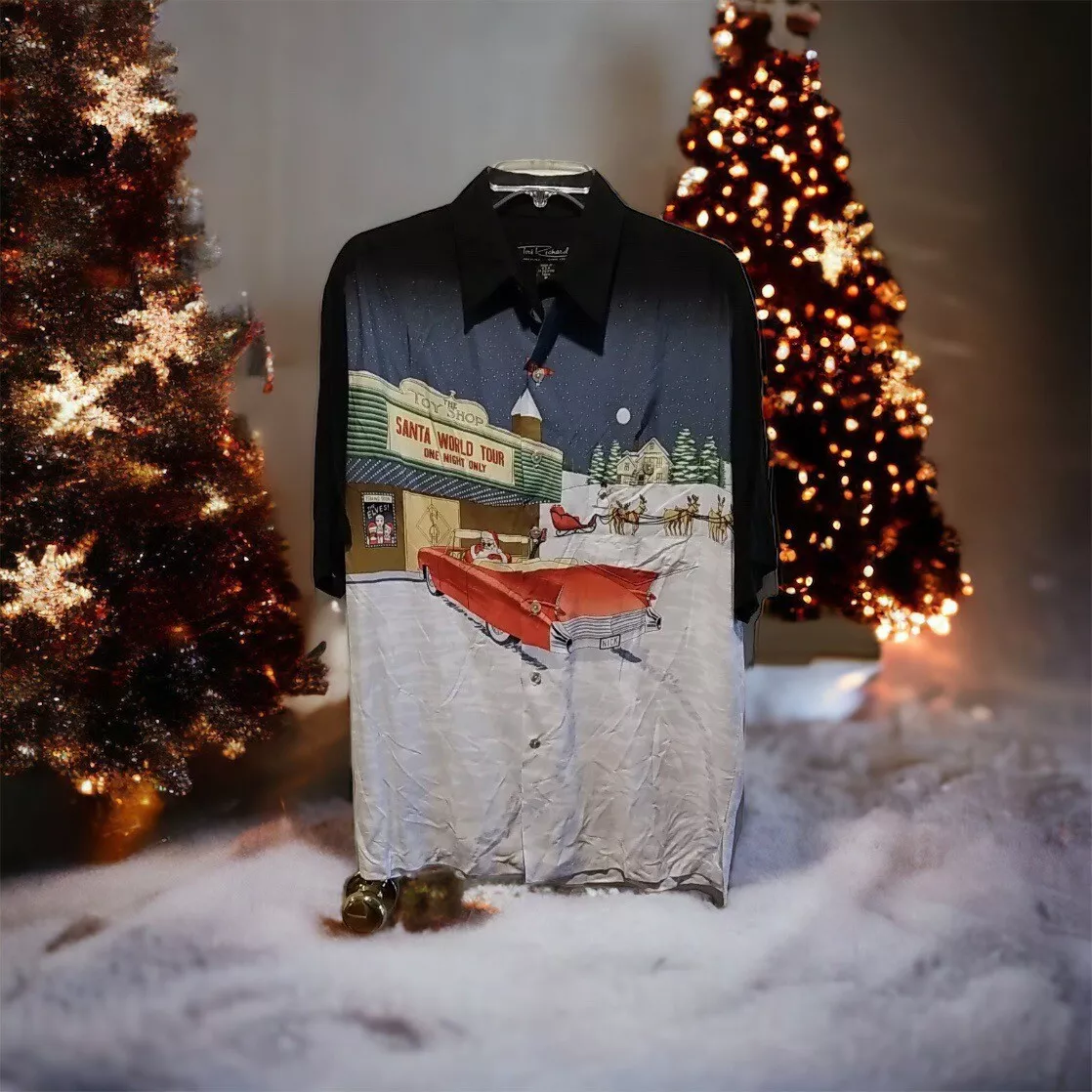 Tori richard christmas shirt sale