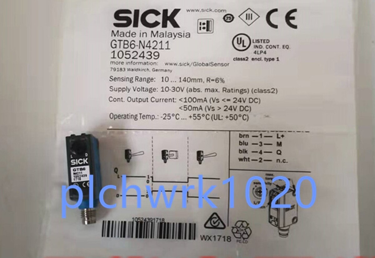1PZ Nuovo Sensore Fotoelettrico Sick GTB6-P4211 GTB6P4211 - Foto 8