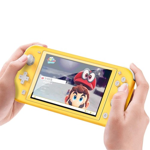 PHONILLICO Verre Trempé pour Nintendo Switch Lite Pack de 2 Film Protection R... - Photo 3/5