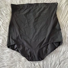 Maidenform Flexees Shapewear Womens Size 2XL Black High Waist Brief