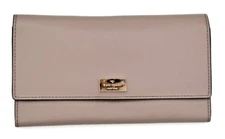 Kate Spade New York Bifold Full Size Wallet Taupe Putnam Pim Multi Pocketed