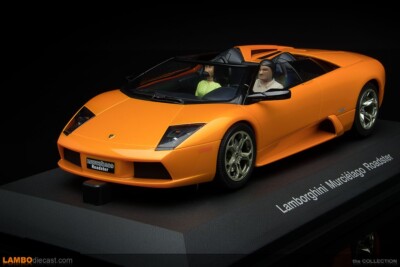 AutoArt SLOT Car 1:24 (Large) LAMBORGHINI Murcielago Roadster ORANGE 14042